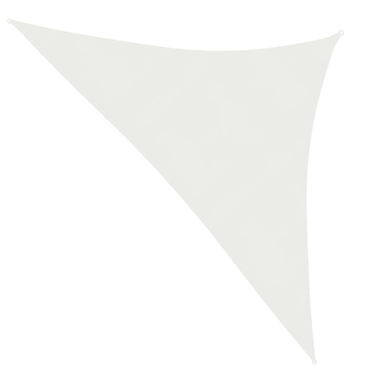 vidaXL Sunshade Sail 160 g/må_ White 4x4x5.8 m HDPE