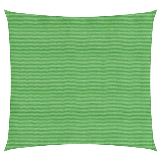 vidaXL Sunshade Sail 160 g/må_ Light Green 3.6x3.6 m HDPE