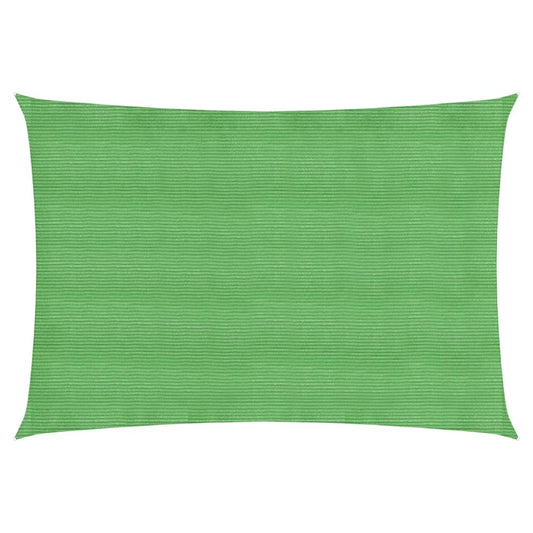 vidaXL Sunshade Sail 160 g/må_ Light Green 2x4 m HDPE