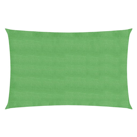 vidaXL Sunshade Sail 160 g/må_ Light Green 2x5 m HDPE