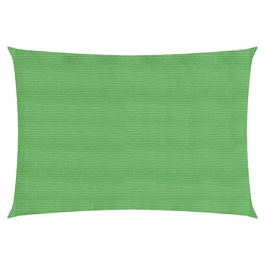 vidaXL Sunshade Sail 160 g/må_ Light Green 2.5x4 m HDPE