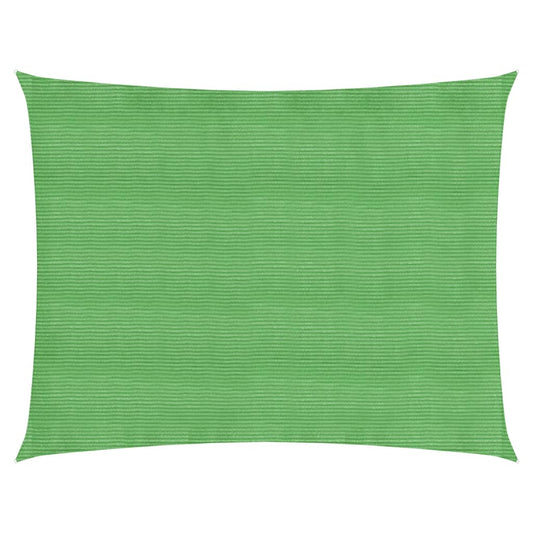vidaXL Sunshade Sail 160 g/må_ Light Green 3.5x4.5 m HDPE