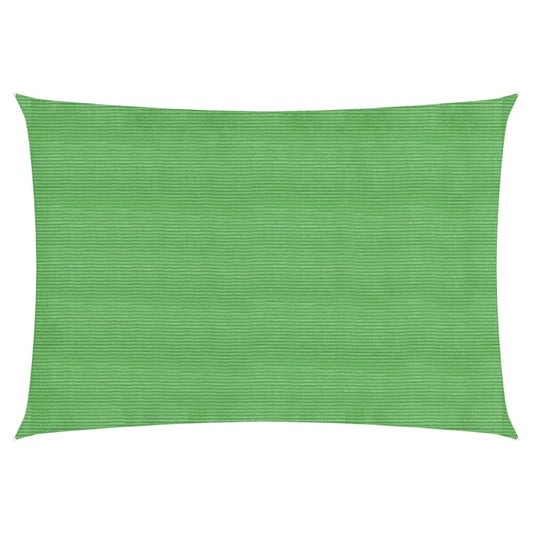 vidaXL Sunshade Sail 160 g/må_ Light Green 4x6 m HDPE