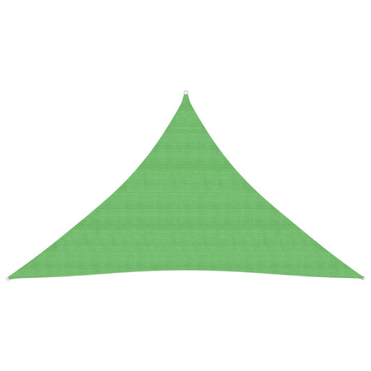 vidaXL Sunshade Sail 160 g/må_ Light Green 5x5x6 m HDPE