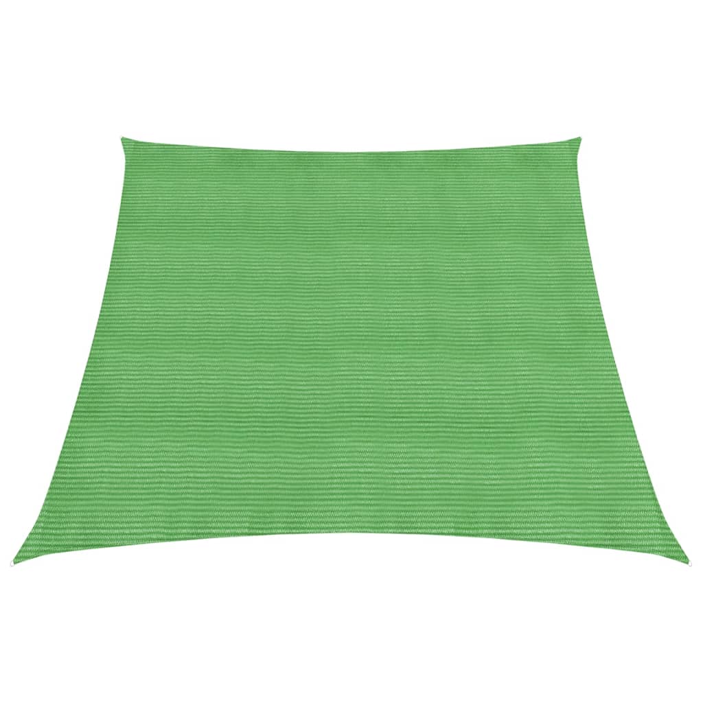 vidaXL Sunshade Sail 160 g/må_ Light Green 3/4x3 m HDPE