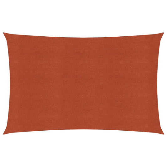 vidaXL Sunshade Sail 160 g/må_ Terracotta 2x4 m HDPE