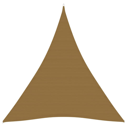 vidaXL Sunshade Sail 160 g/må_ Taupe 4x5x5 m HDPE