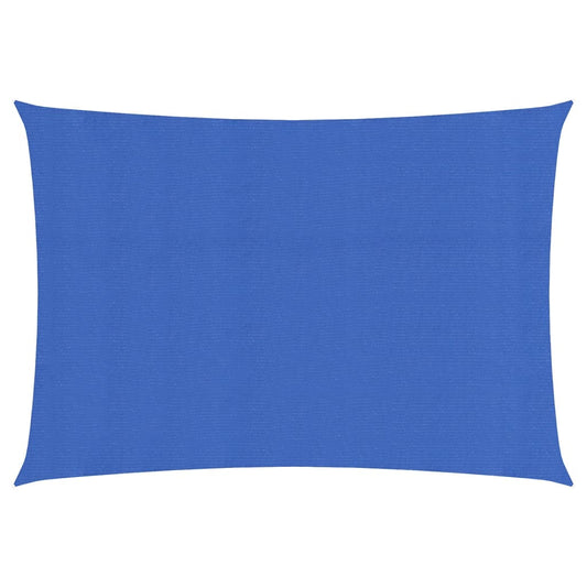 vidaXL Sunshade Sail 160 g/må_ Blue 2x4 m HDPE