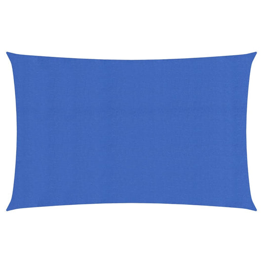 vidaXL Sunshade Sail 160 g/må_ Blue 2x5 m HDPE