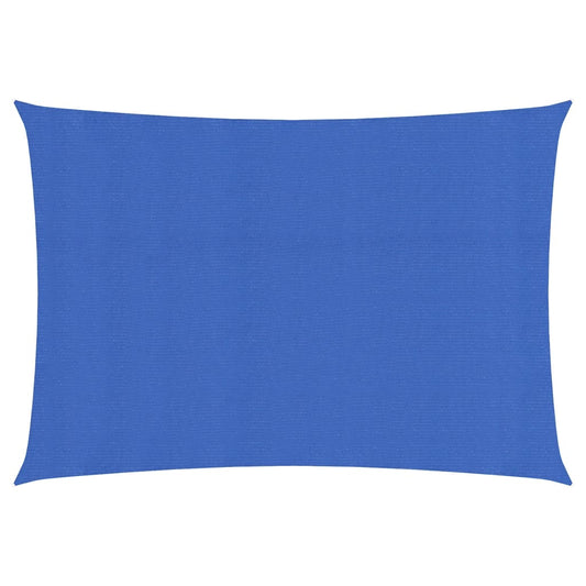 vidaXL Sunshade Sail 160 g/må_ Blue 2.5x4 m HDPE