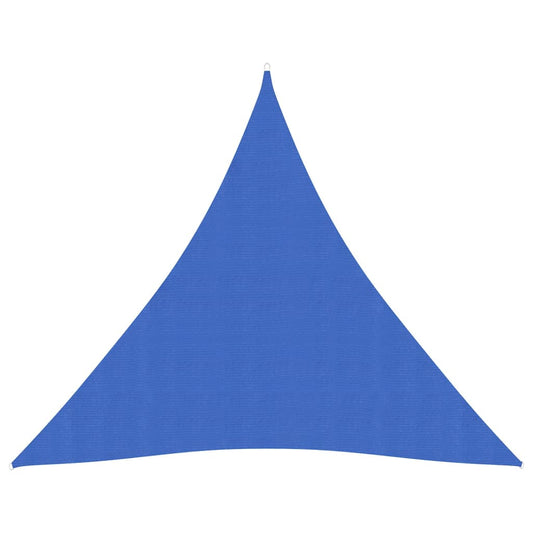 vidaXL Sunshade Sail 160 g/må_ Blue 4x4x4 m HDPE