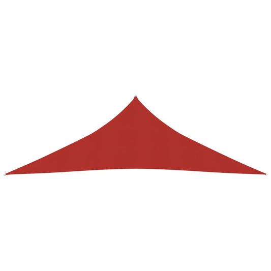 vidaXL Sunshade Sail 160 g/må_ Red 4x4x5.8 m HDPE