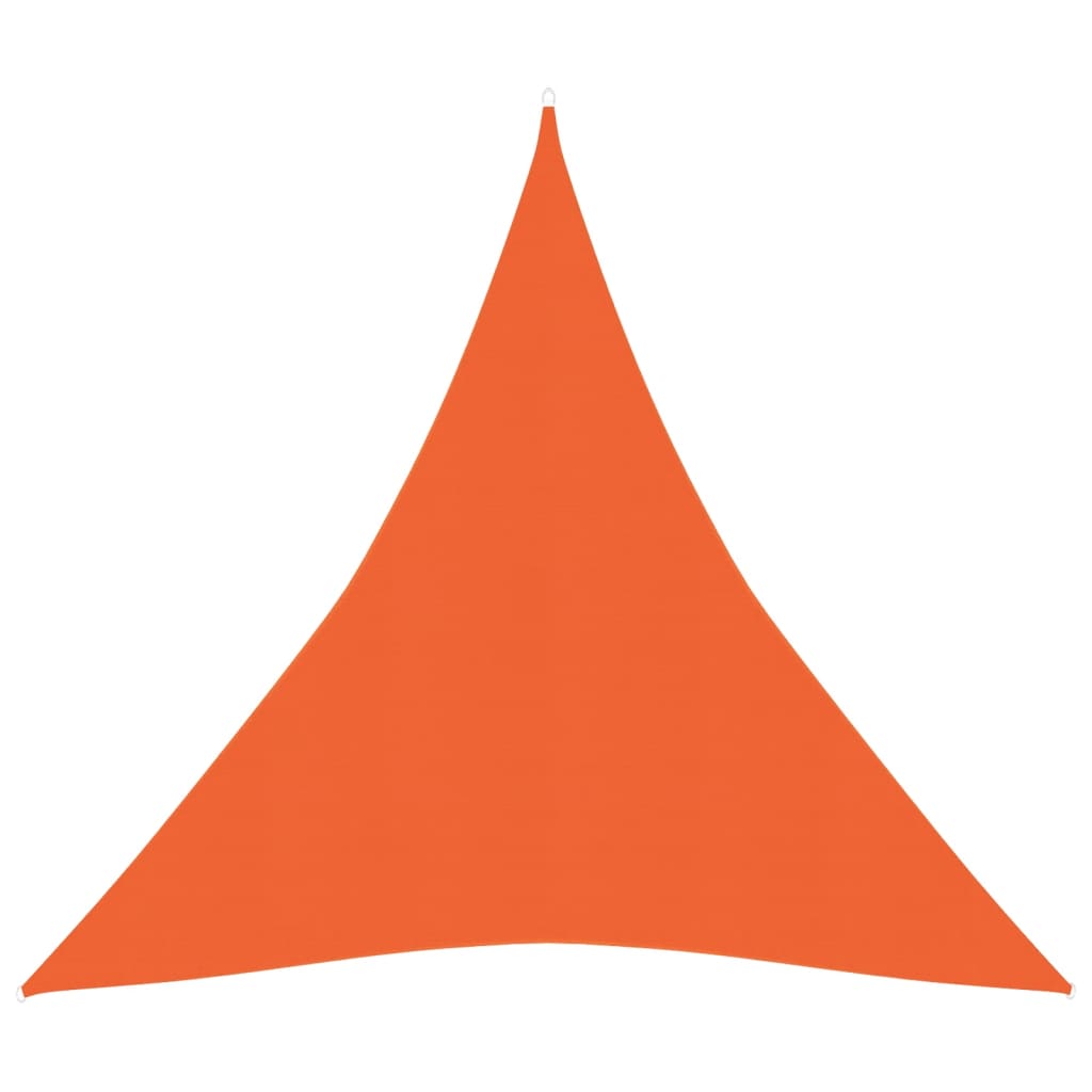 vidaXL Sunshade Sail 160 g/må_ Orange 4x5x5 m HDPE