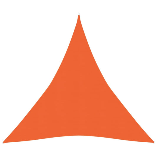 vidaXL Sunshade Sail 160 g/må_ Orange 4x5x5 m HDPE