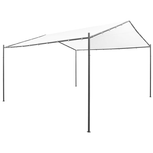 vidaXL Garden Gazebo 400x400x260 cm White 180 g/må_