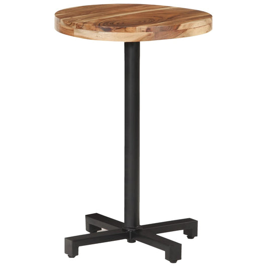 vidaXL Bistro Table Round Ì÷50x75 cm Solid Acacia Wood
