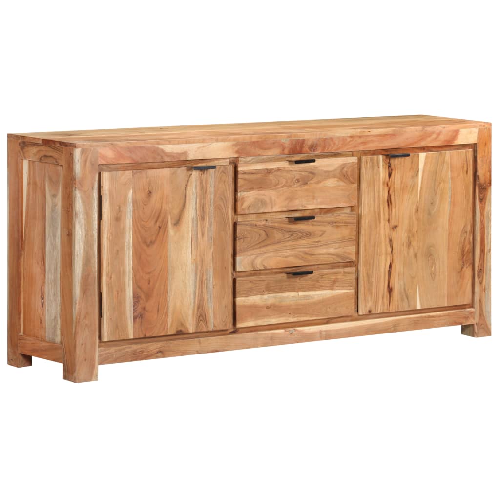 vidaXL Sideboard 175x40x75 cm Solid Acacia Wood