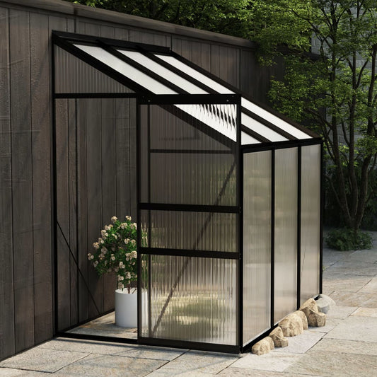 vidaXL Greenhouse Anthracite Aluminium 3.97 må_