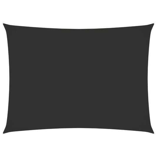 vidaXL Sunshade Sail Oxford Fabric Rectangular 2.5x4.5 m Anthracite