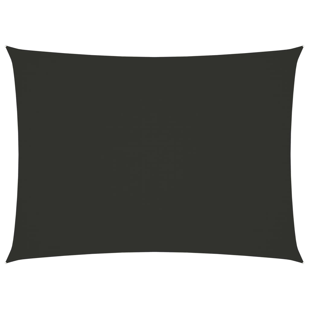 vidaXL Sunshade Sail Oxford Fabric Rectangular 3x5 m Anthracite