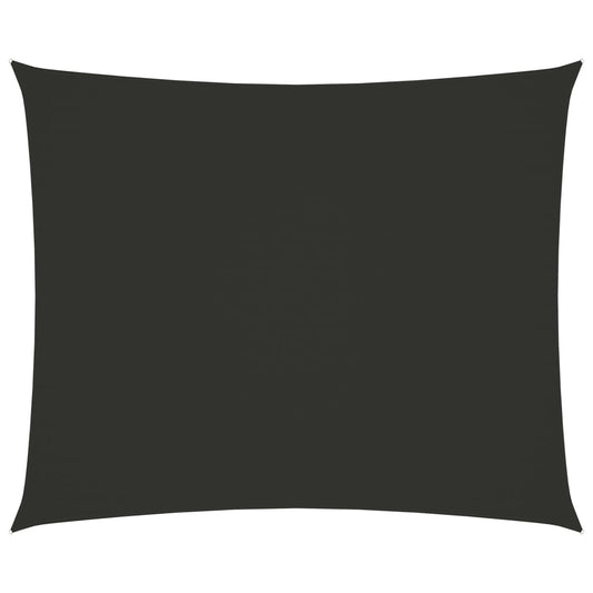 vidaXL Sunshade Sail Oxford Fabric Rectangular 4x5 m Anthracite