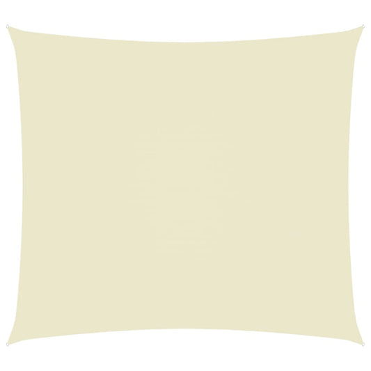 vidaXL Sunshade Sail Oxford Fabric Rectangular 2.5x3.5 m Cream