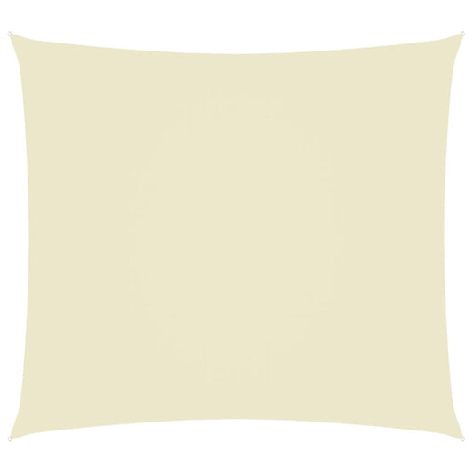 vidaXL Sunshade Sail Oxford Fabric Rectangular 4x5 m Cream