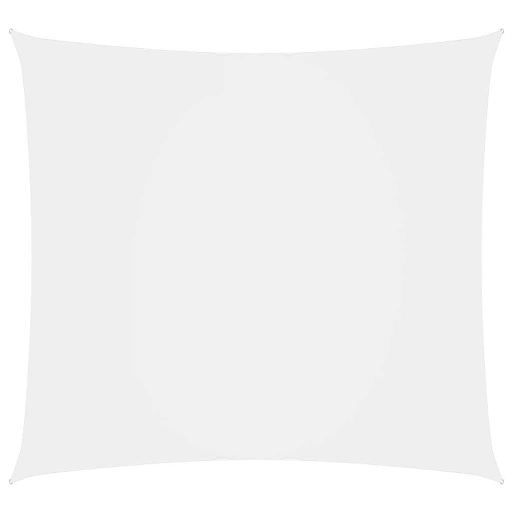 vidaXL Sunshade Sail Oxford Fabric Rectangular 2x2.5 m White