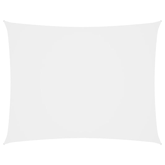 vidaXL Sunshade Sail Oxford Fabric Rectangular 3x4 m White