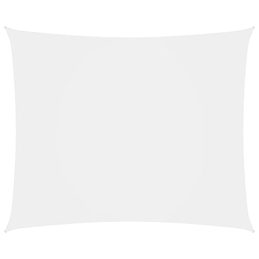 vidaXL Sunshade Sail Oxford Fabric Rectangular 6x8 m White