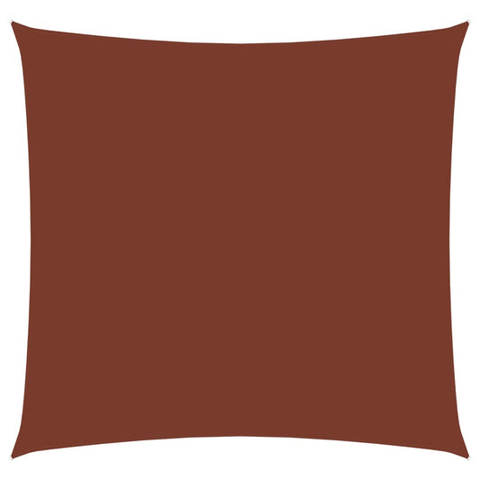 vidaXL Sunshade Sail Oxford Fabric Square 4.5x4.5 m Terracotta