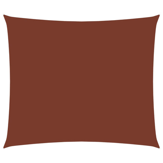 vidaXL Sunshade Sail Oxford Fabric Rectangular 4x5 m Terracotta