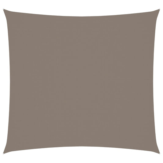 vidaXL Sunshade Sail Oxford Fabric Square 7x7 m Taupe