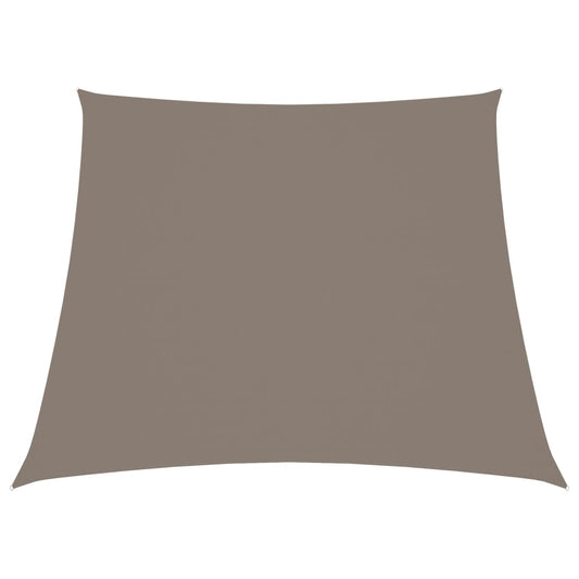 vidaXL Sunshade Sail Oxford Fabric Trapezium 3/4x3 m Taupe