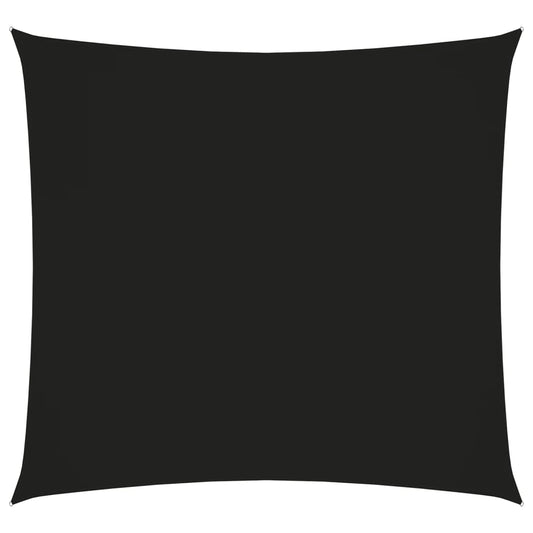 vidaXL Sunshade Sail Oxford Fabric Square 3.6x3.6 m Black