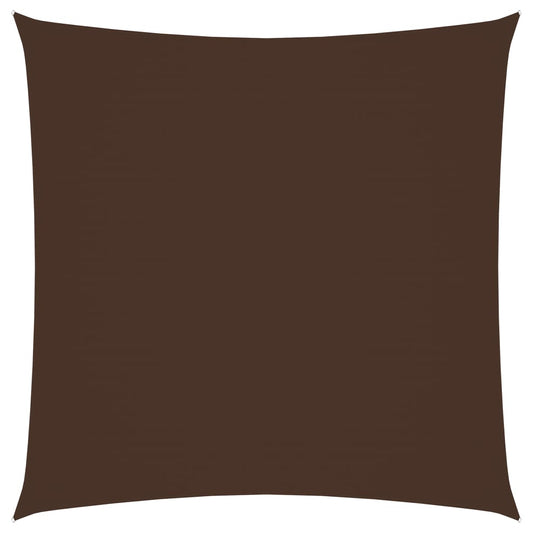 vidaXL Sunshade Sail Oxford Fabric Square 2x2 m Brown