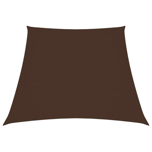 vidaXL Sunshade Sail Oxford Fabric Trapezium 3/4x3 m Brown