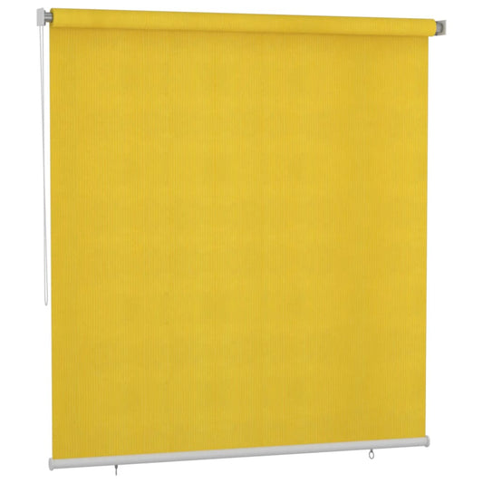 vidaXL Outdoor Roller Blind 220x230 cm Yellow