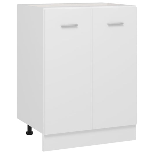 vidaXL Bottom Cabinet White 60x46x81.5 cm Engineered Wood