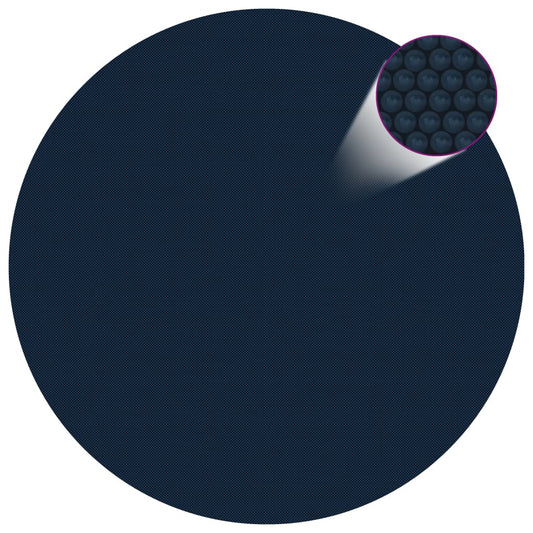 vidaXL Floating PE Solar Pool Film 300 cm Black and Blue