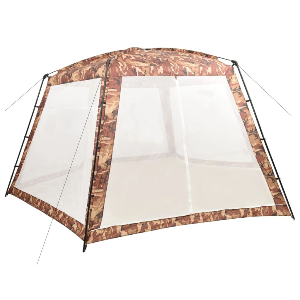 vidaXL Pool Tent Fabric 660x580x250 cm Camouflage