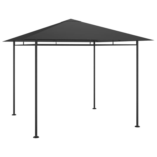 vidaXL Gazebo 3x3x2.7 m Anthracite 180 g/må_