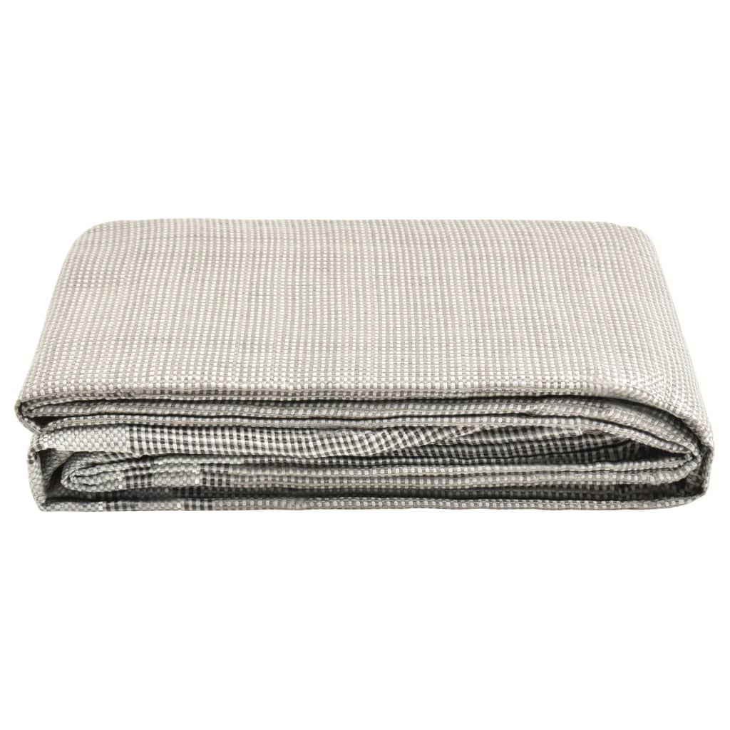 vidaXL Tent Carpet 450x250 cm Dark Grey
