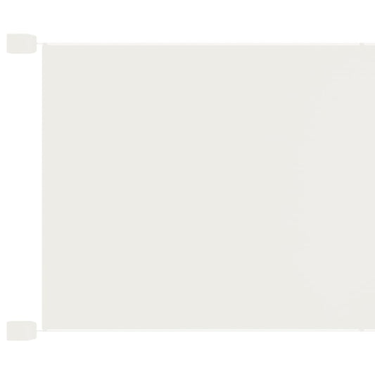 vidaXL Vertical Awning White 100x800 cm Oxford Fabric