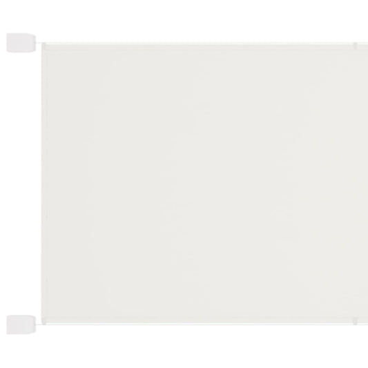 vidaXL Vertical Awning White 100x1200 cm Oxford Fabric