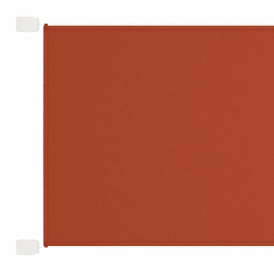 vidaXL Vertical Awning Terracotta 180x1000 cm Oxford Fabric