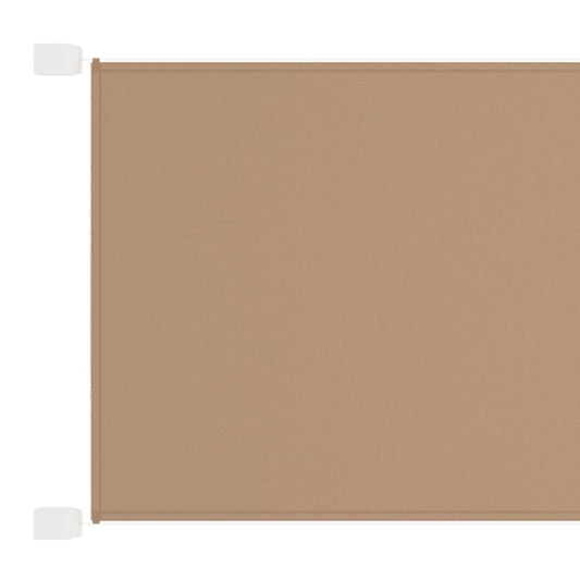 vidaXL Vertical Awning Taupe 200x360 cm Oxford Fabric
