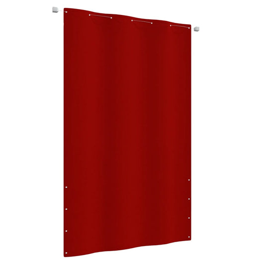 vidaXL Balcony Screen Red 140x240 cm Oxford Fabric