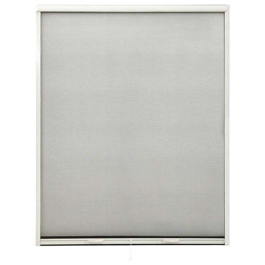 vidaXL Roll down Insect Screen for Windows White 150x170 cm