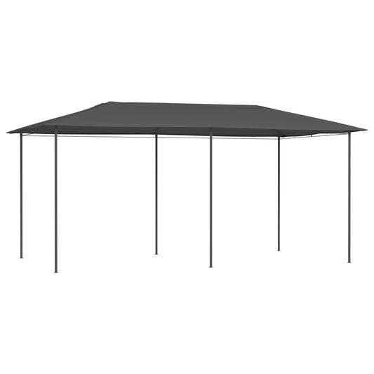 vidaXL Gazebo 3x6x2.6 m Anthracite 160 g/må_